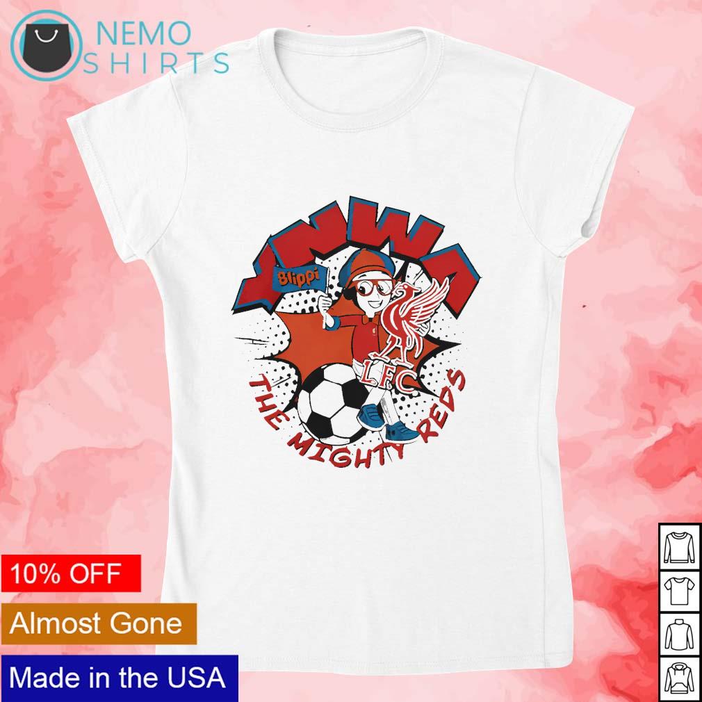 YNWA Blippi the Mighty Reds Liverpool Fc - Adult & Kids T-Shirts, Sweatshirts & Hoodies apparel design preview 4