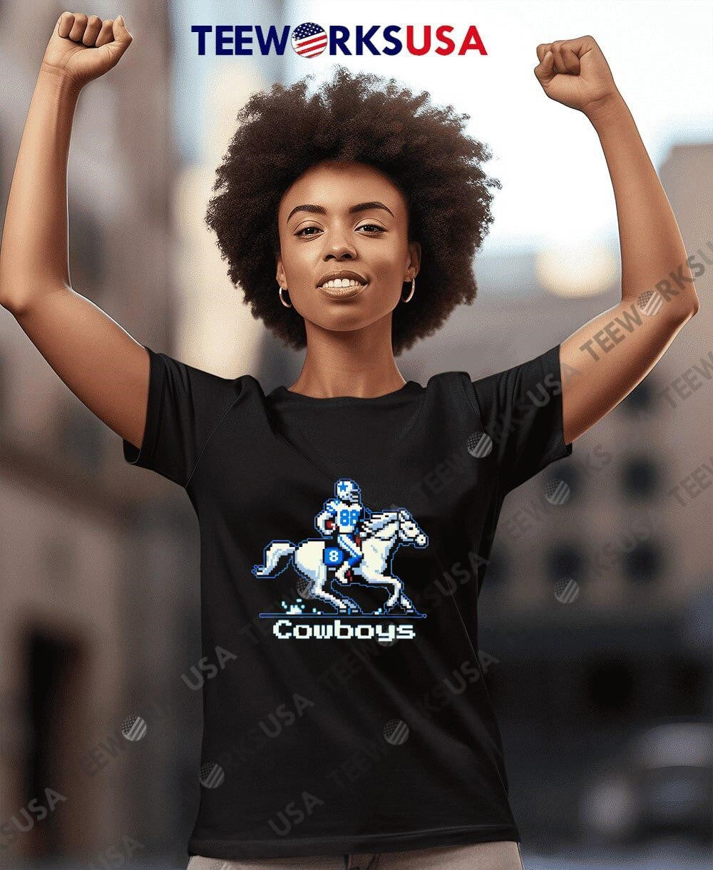 Dallas Cowboys horse racing Lamb 88 - Adult & Kids T-Shirts, Sweatshirts & Hoodies apparel design preview 7