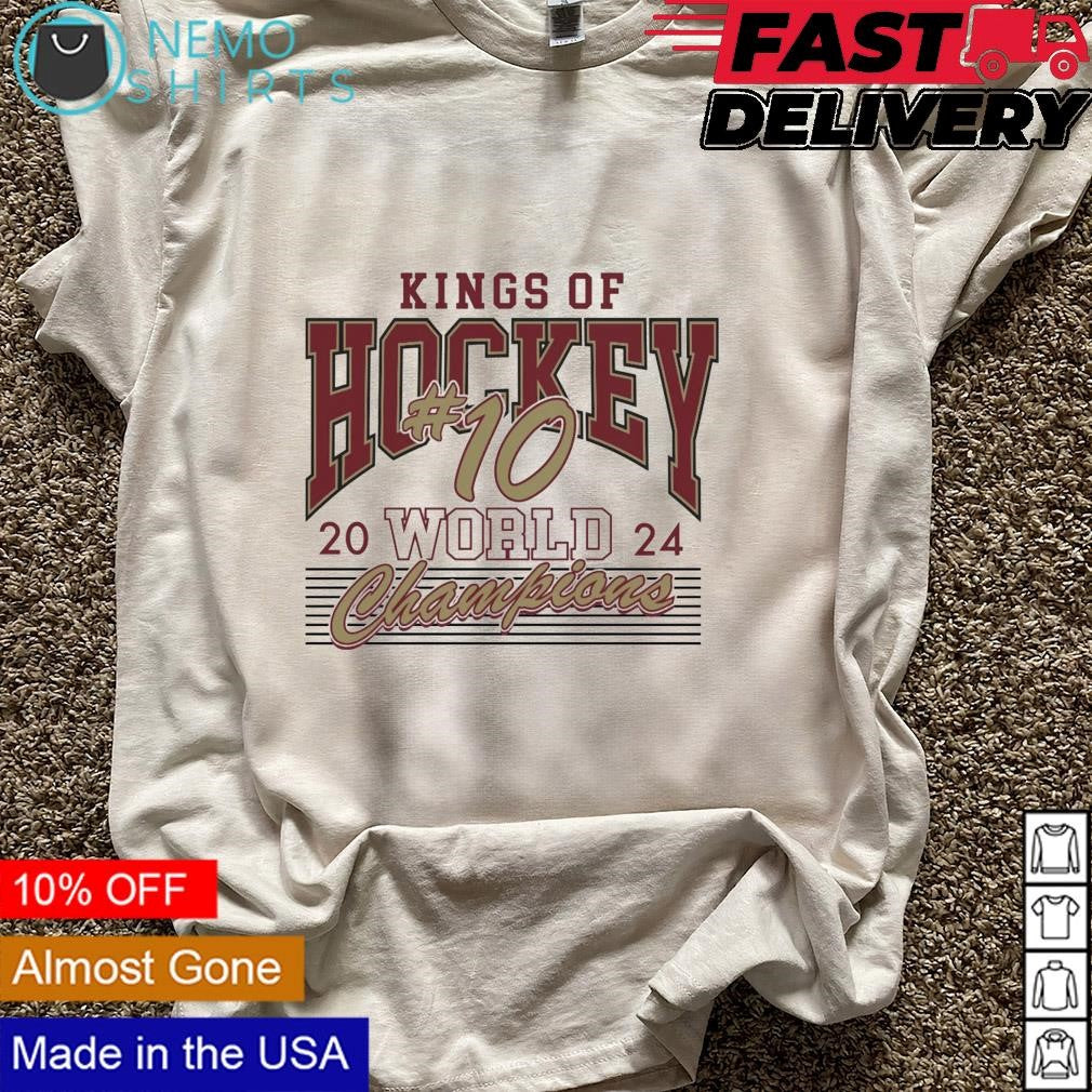 Denver Pioneers men's hockey King of 10 time 2024 - Adult & Kids T-Shirts, Sweatshirts & Hoodies apparel design preview 5