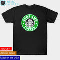 Starbucks guns and coffee - Adult & Kids T-Shirts, Sweatshirts & Hoodies apparel design preview 1