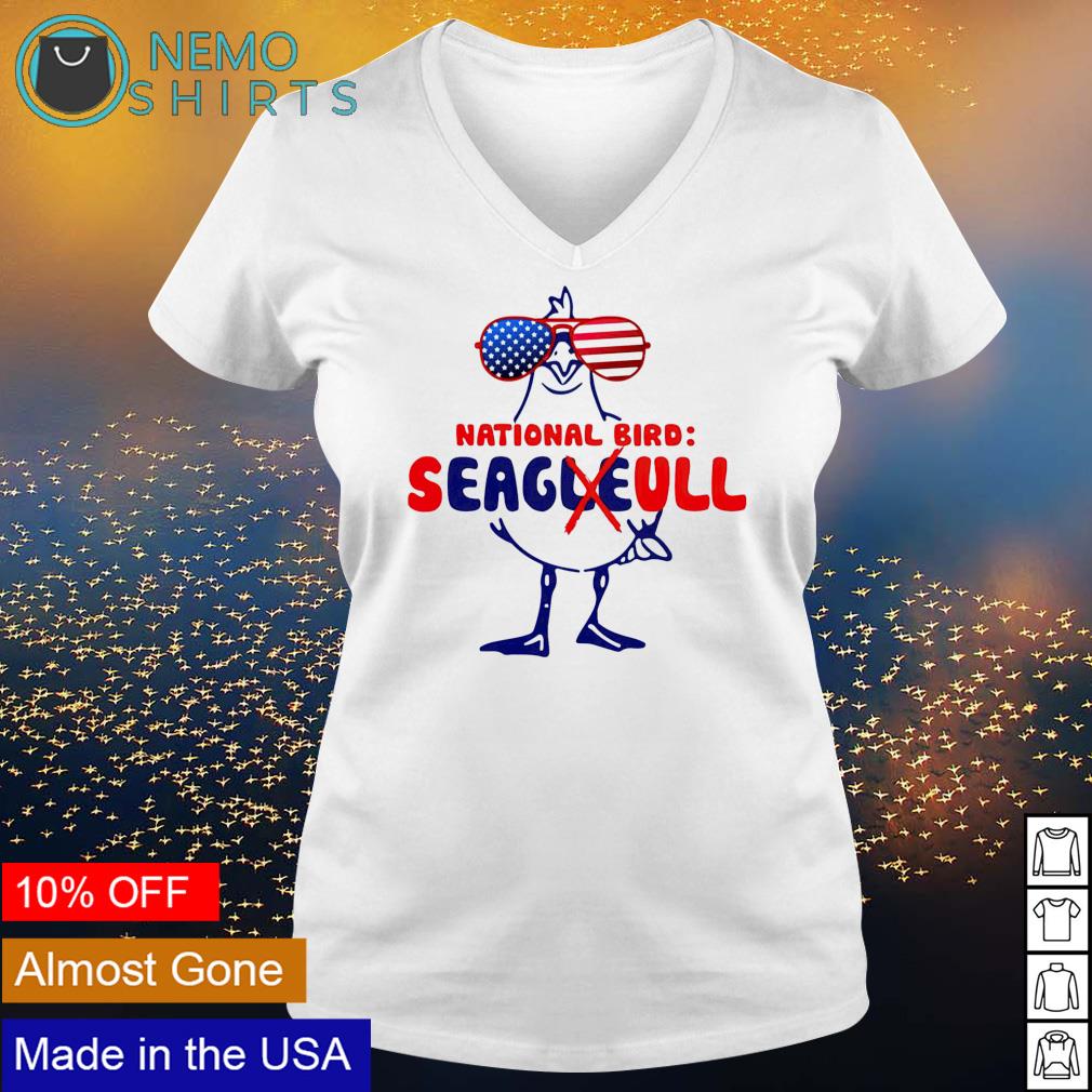 National bird is seagull not eagle - Adult & Kids T-Shirts, Sweatshirts & Hoodies apparel design preview 5