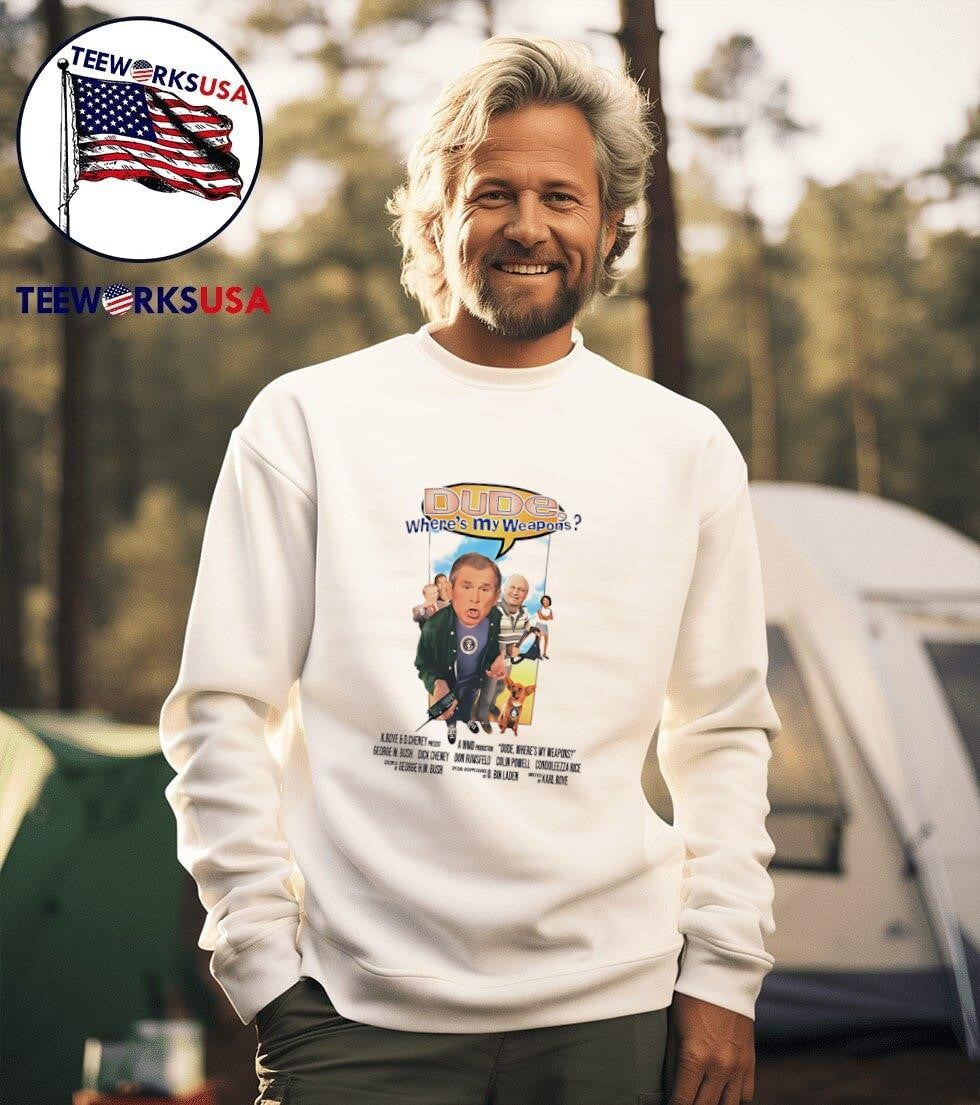 Dudes where's my weapons - Adult & Kids T-Shirts, Sweatshirts & Hoodies apparel design preview 3