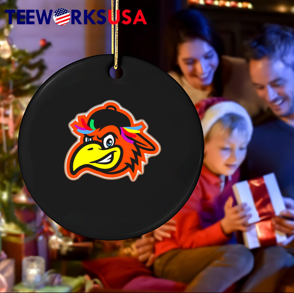 Delmarva Shorebirds logo - Adult & Kids T-Shirts, Sweatshirts & Hoodies apparel design preview 4