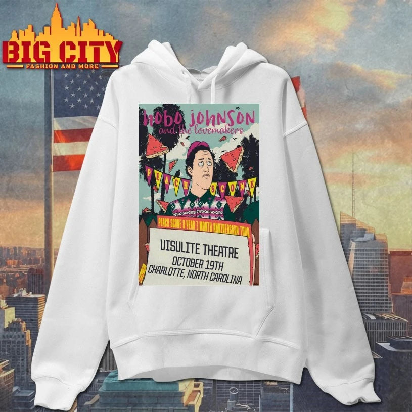 Hobo Johnson Oct 19 2025 Visulite Theatre In - Adult & Kids T-Shirts, Sweatshirts & Hoodies apparel design preview 2