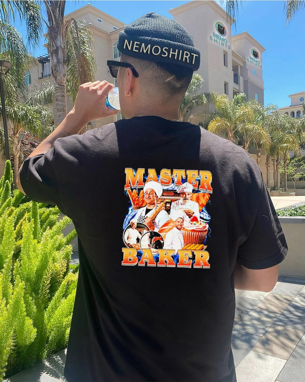 Master baker vintage graphic - Adult & Kids T-Shirts, Sweatshirts & Hoodies apparel design preview 4