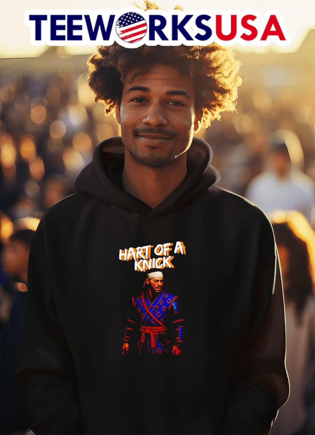 Josh Hart of a Knick - Adult & Kids T-Shirts, Sweatshirts & Hoodies apparel design preview 2