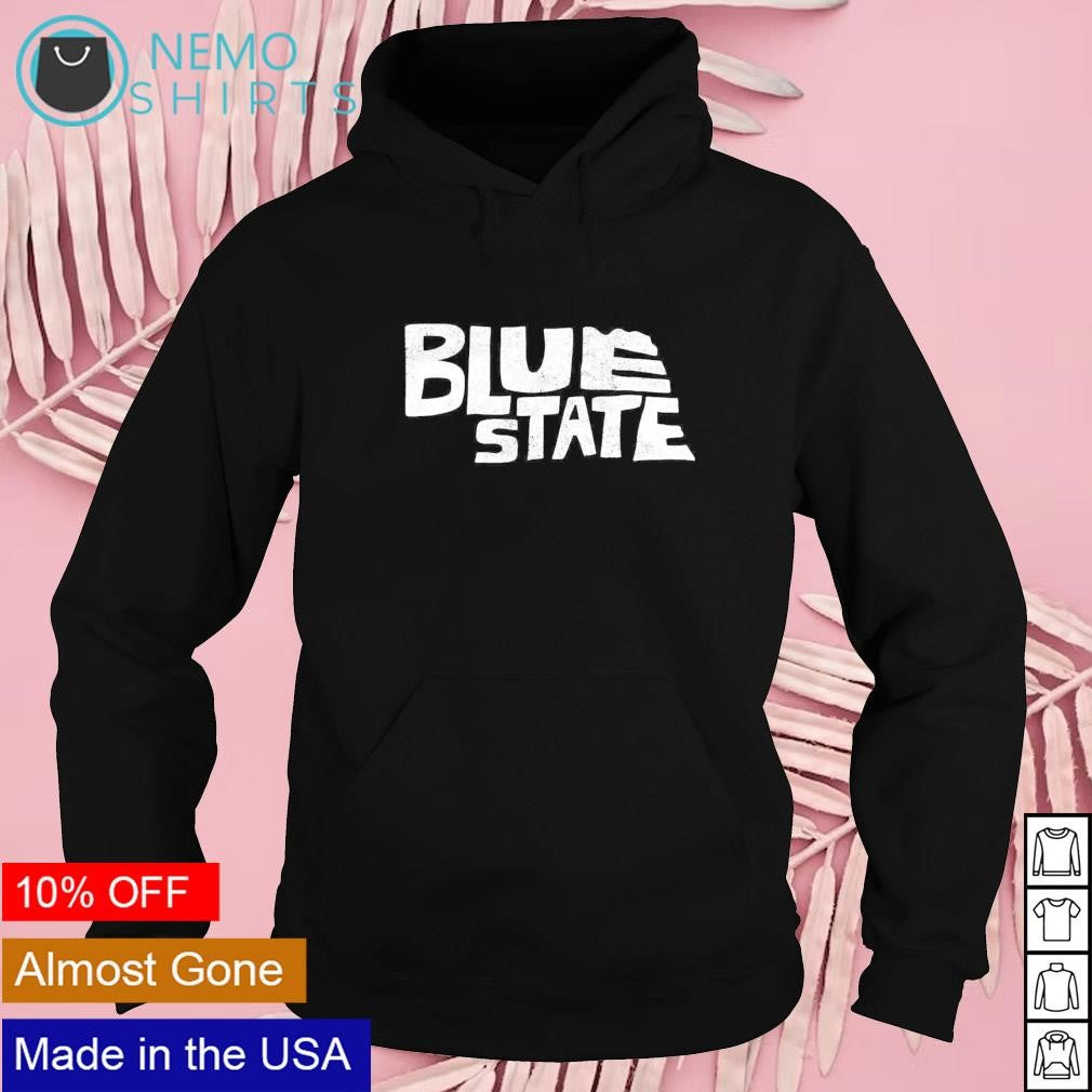 Blue state Creighton Bluejays - Adult & Kids T-Shirts, Sweatshirts & Hoodies apparel design preview 2