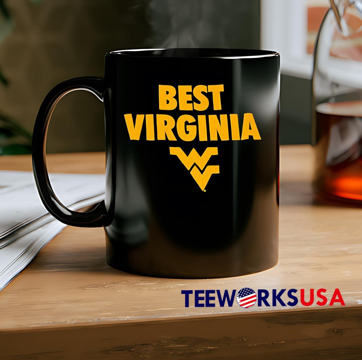 Best Virginia West logo - Adult & Kids T-Shirts, Sweatshirts & Hoodies apparel design preview 2