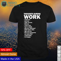 Thoughts during work I hate you and yeah too - Adult & Kids T-Shirts, Sweatshirts & Hoodies apparel design preview 1