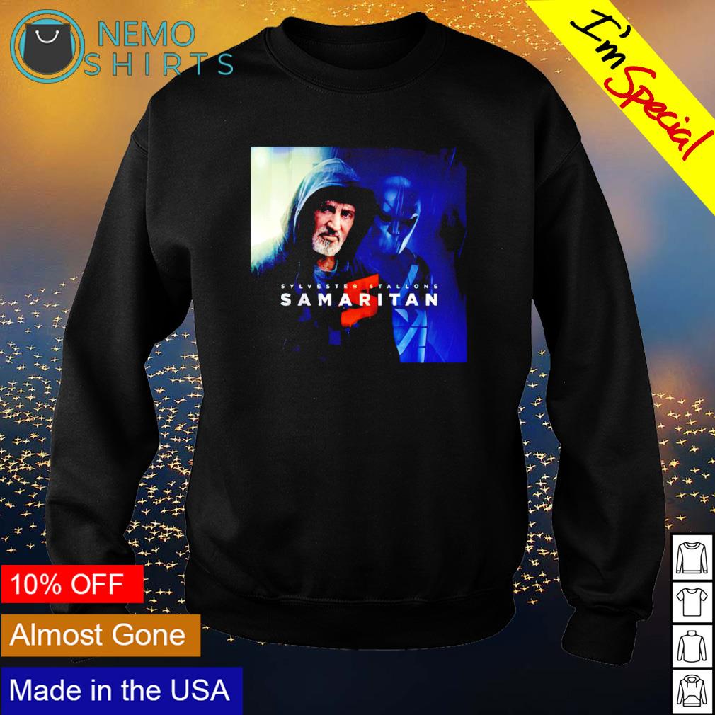 Samaritan Starring Sylvester Stallone and Javon Wanna - Adult & Kids T-Shirts, Sweatshirts & Hoodies apparel design preview 4