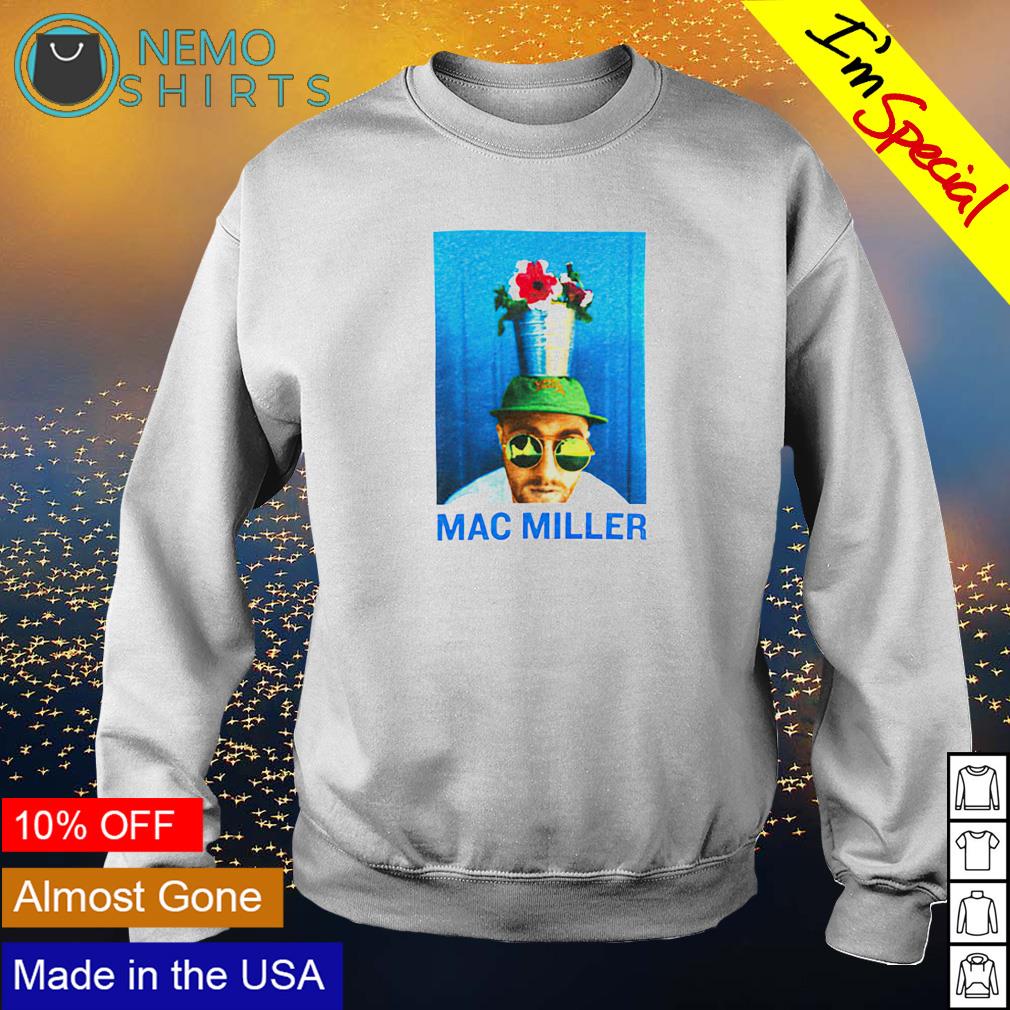 Mac Miller flower pot - Adult & Kids T-Shirts, Sweatshirts & Hoodies apparel design preview 4