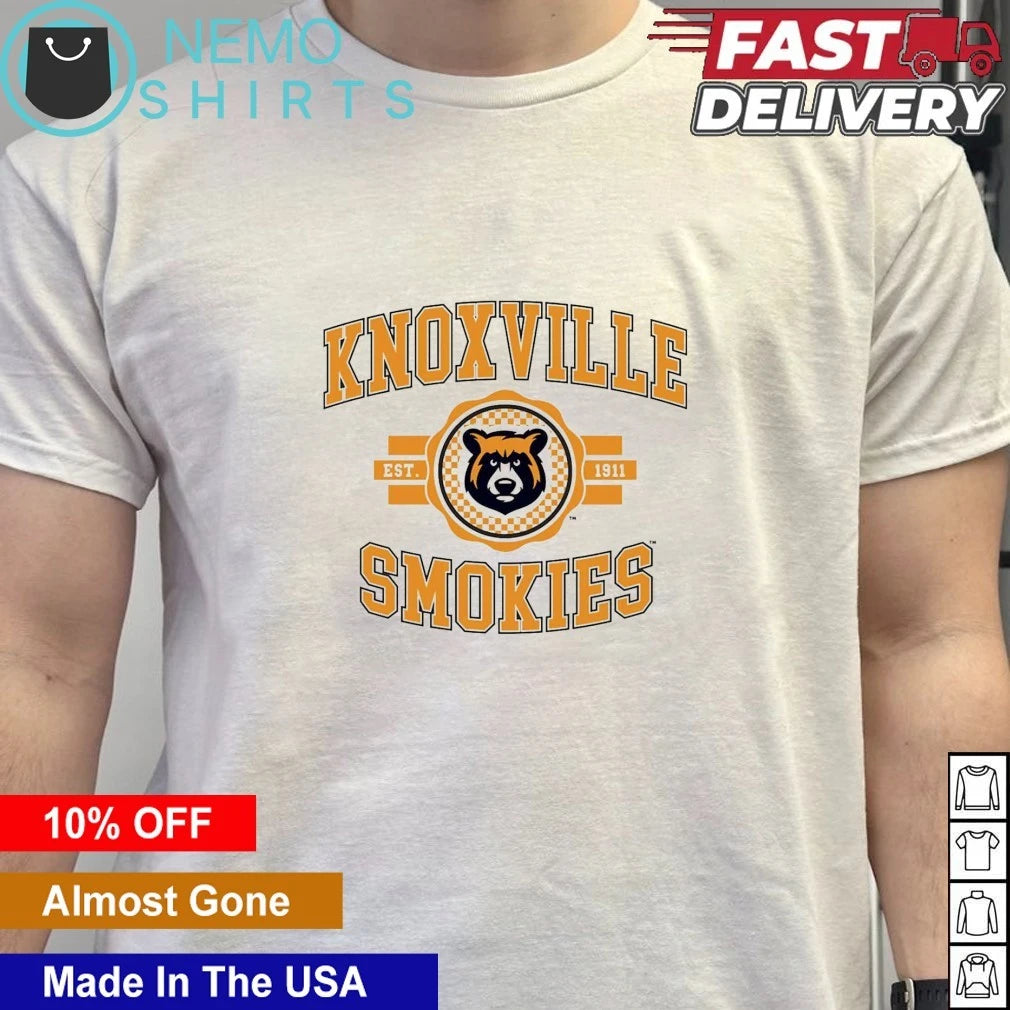 Tennessee Collegiate Knoxville Smokies est. 1911 - Adult & Kids T-Shirts, Sweatshirts & Hoodies apparel design preview 6