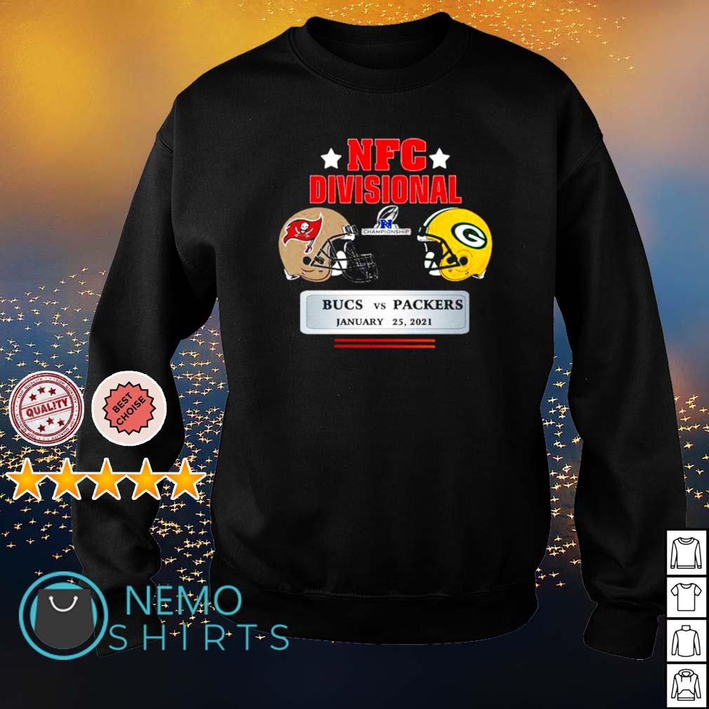 NFC divisional Buccaneers vs Packers January 25 - Adult & Kids T-Shirts, Sweatshirts & Hoodies apparel design preview 4