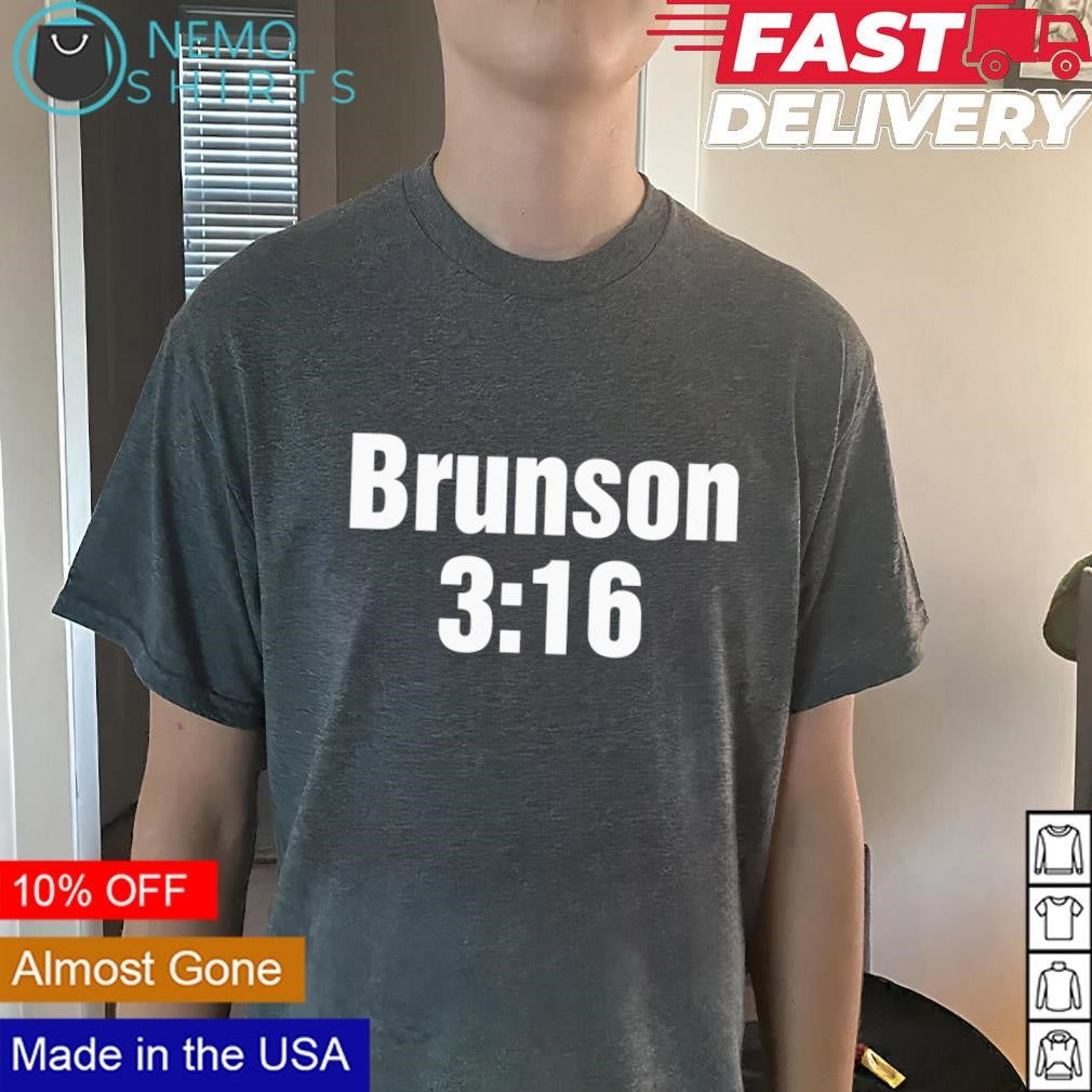 Brunson 3 16 Jalen New York Knicks - Adult & Kids T-Shirts, Sweatshirts & Hoodies apparel design preview 3