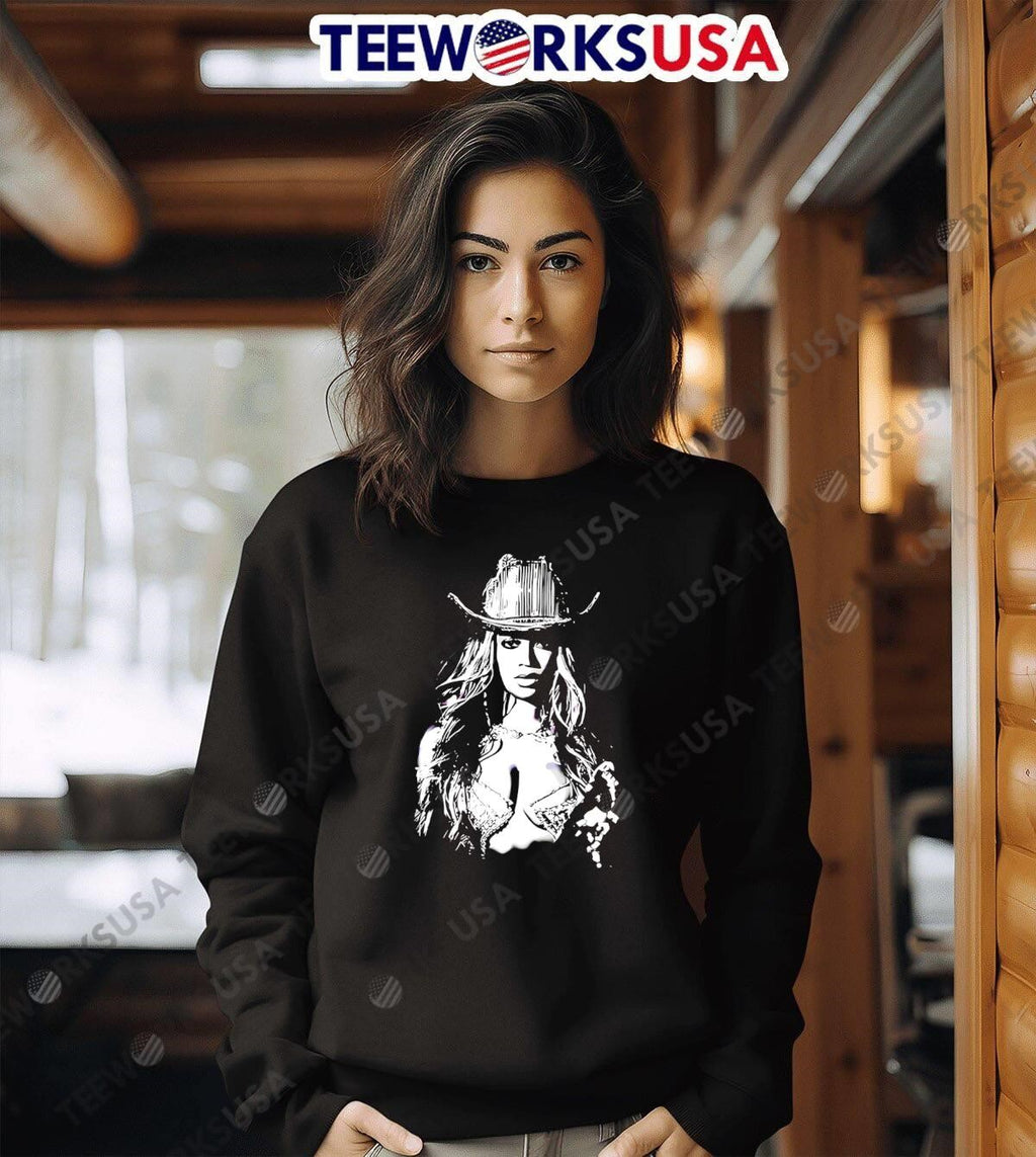 Cowgirl Beyonce Cowboy Carter Tour - Adult & Kids T-Shirts, Sweatshirts & Hoodies apparel design preview 6