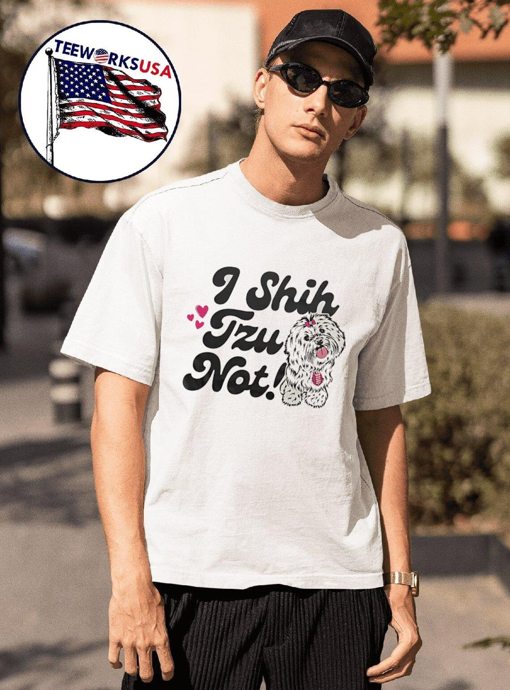 I Shih Tzu not - Adult & Kids T-Shirts, Sweatshirts & Hoodies apparel design preview 1
