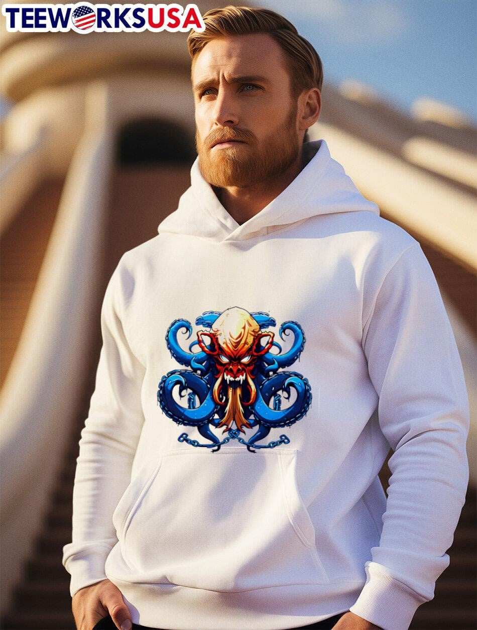 Devil Kraken Short Sleeve Performance - Adult & Kids T-Shirts, Sweatshirts & Hoodies apparel design preview 2