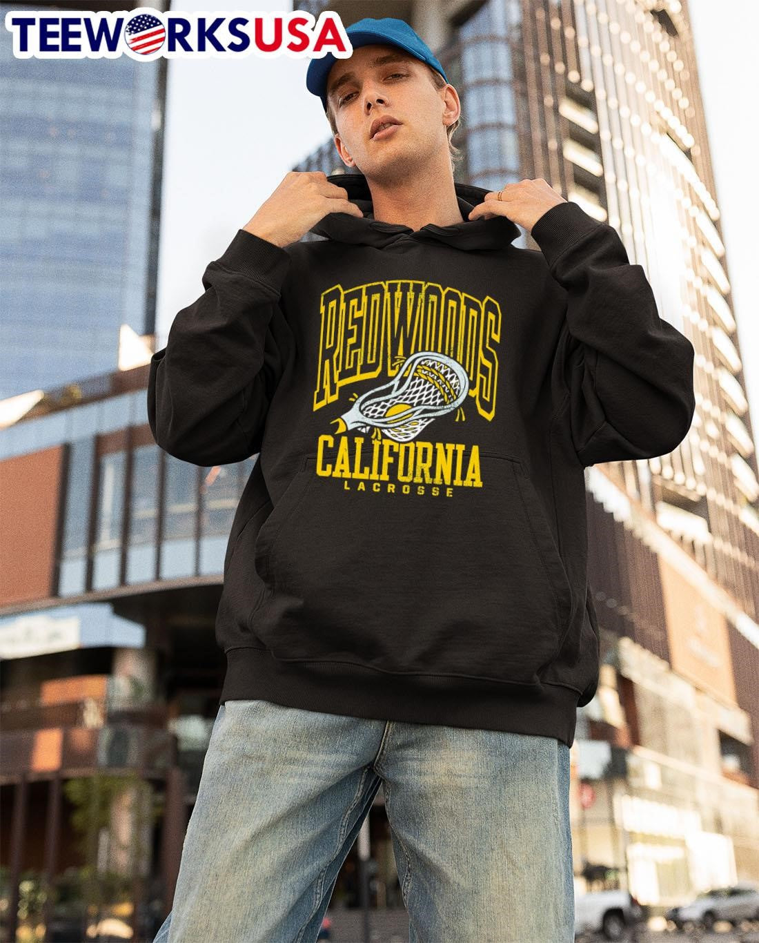 California Redwoods Throwback 2025 - Adult & Kids T-Shirts, Sweatshirts & Hoodies apparel design preview 3