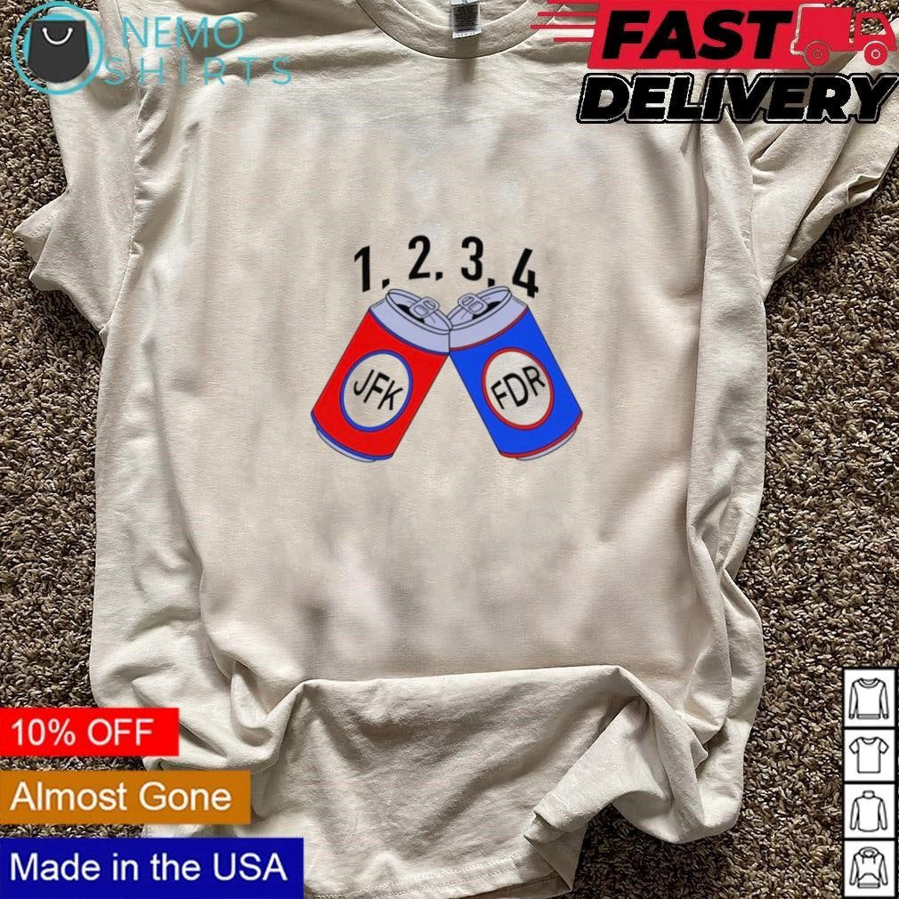 JFK and FDK 1234 - Adult & Kids T-Shirts, Sweatshirts & Hoodies apparel design preview 3