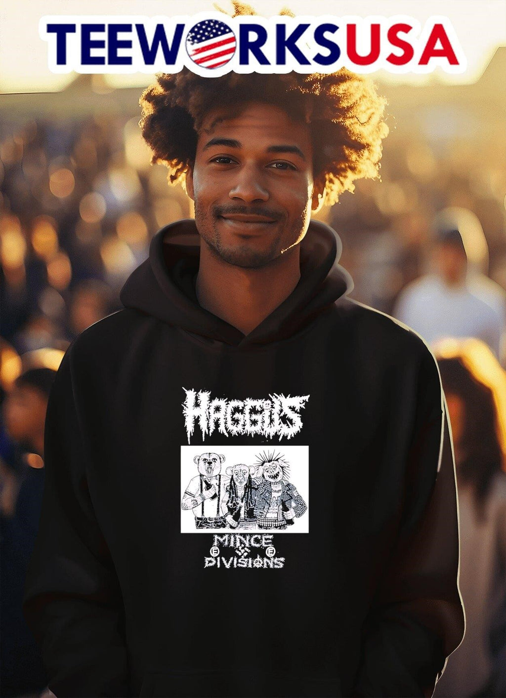 Haggus Mince Divisions muppet - Adult & Kids T-Shirts, Sweatshirts & Hoodies apparel design preview 2