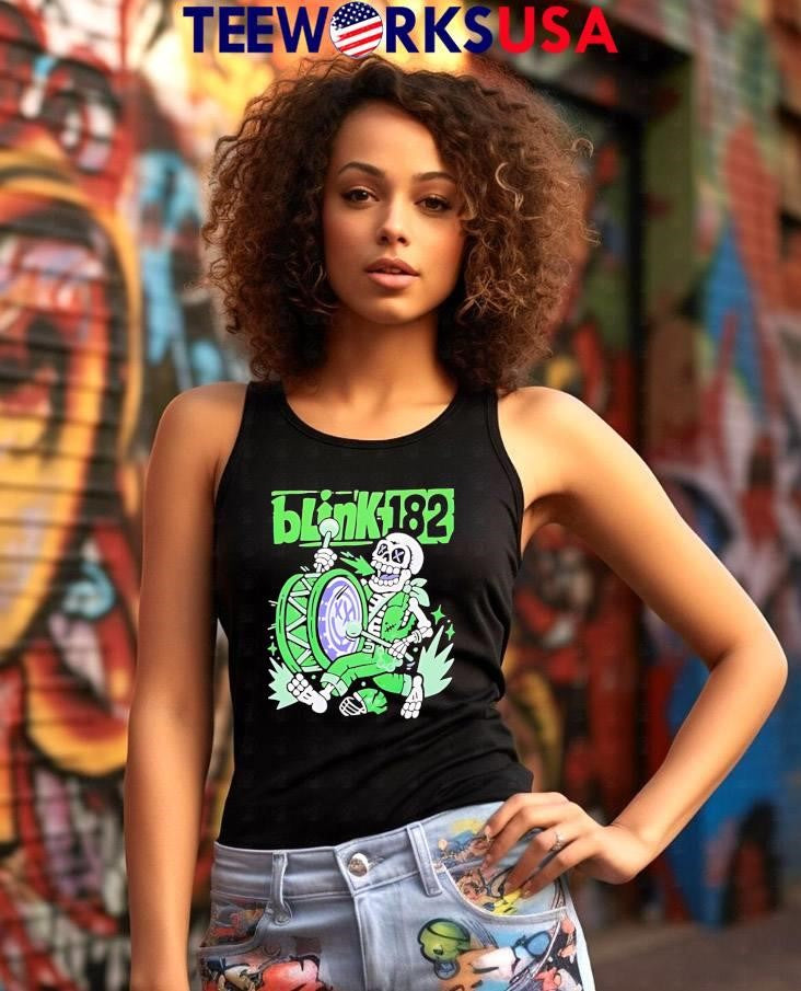 Blink-182 Skeleton - Adult & Kids T-Shirts, Sweatshirts & Hoodies apparel design preview 7