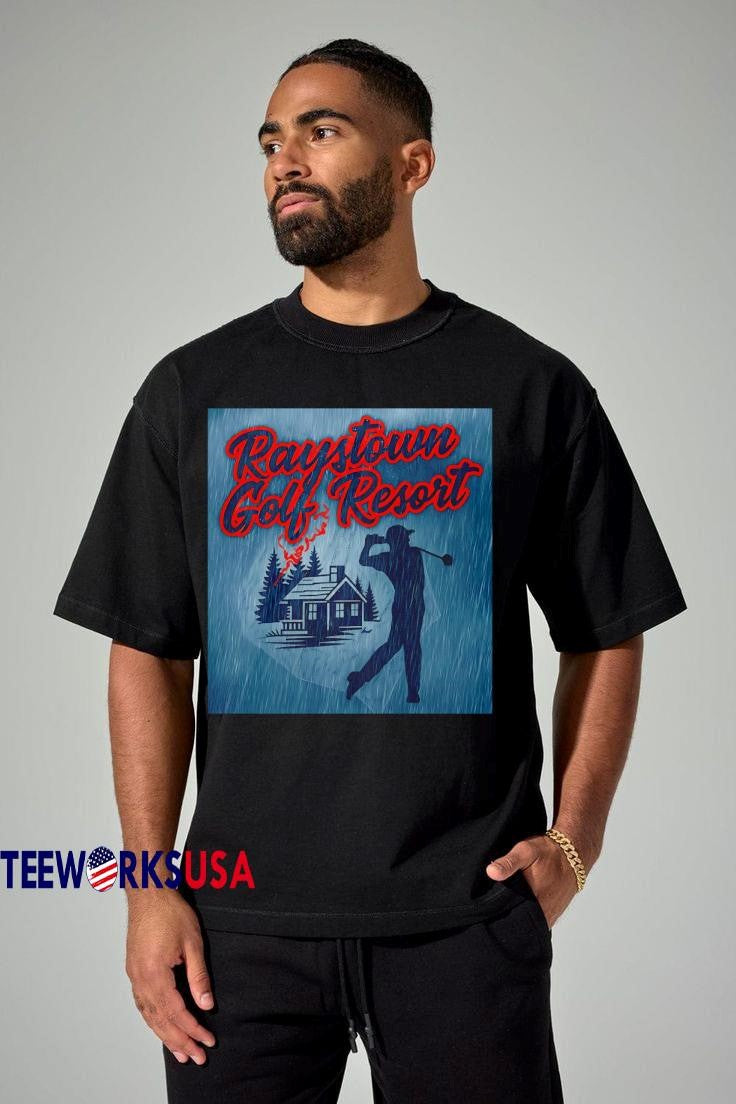 Raystown Golf Resort rain - Adult & Kids T-Shirts, Sweatshirts & Hoodies apparel design preview 3