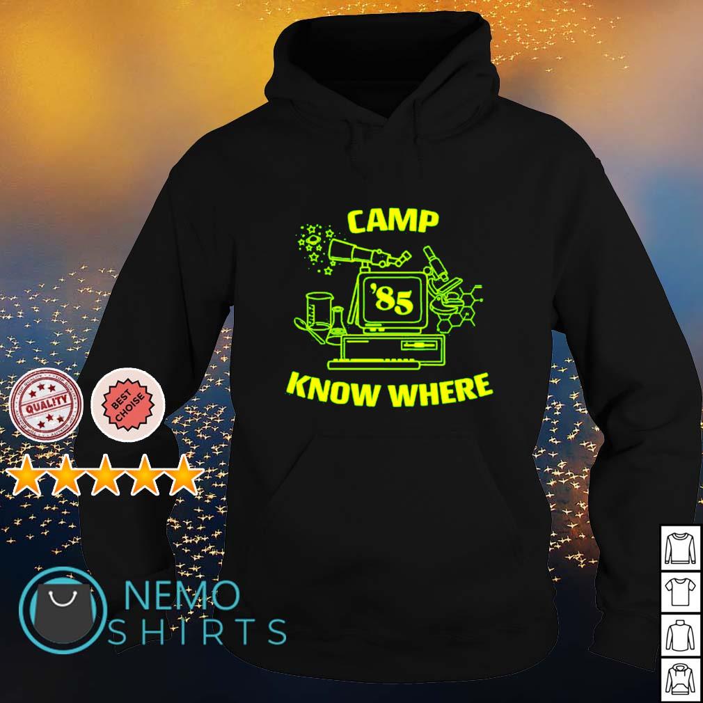 Camp know where Dustin Stranger Things - Adult & Kids T-Shirts, Sweatshirts & Hoodies product image 2