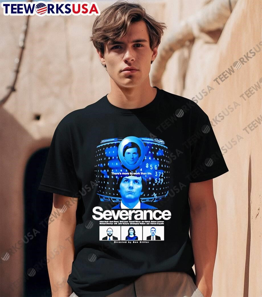 Severance there_s more to work than life - Adult & Kids T-Shirts, Sweatshirts & Hoodies apparel design preview 1