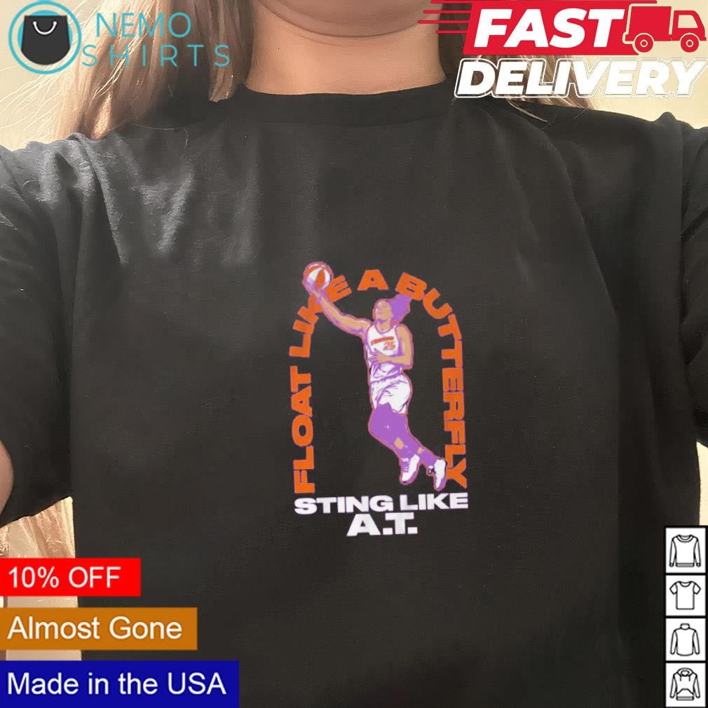 Sting Like AT float a butterfly Alyssa Thomas Phoenix - Adult & Kids T-Shirts, Sweatshirts & Hoodies apparel design preview 3