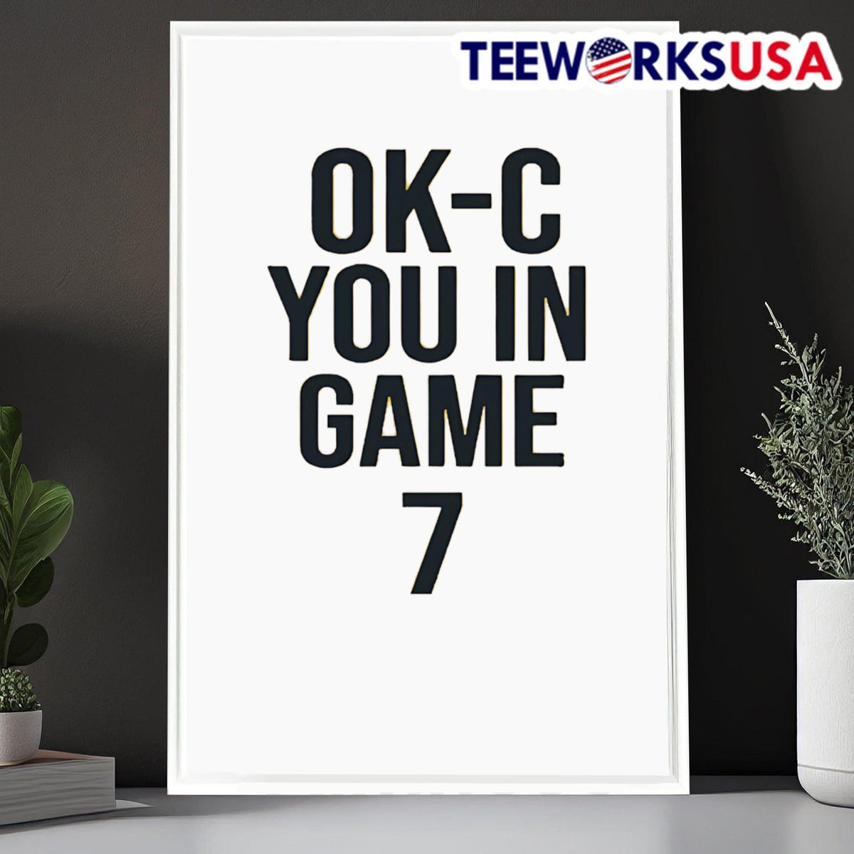 Ok-c you in game 7 - Adult & Kids T-Shirts, Sweatshirts & Hoodies apparel design preview 6