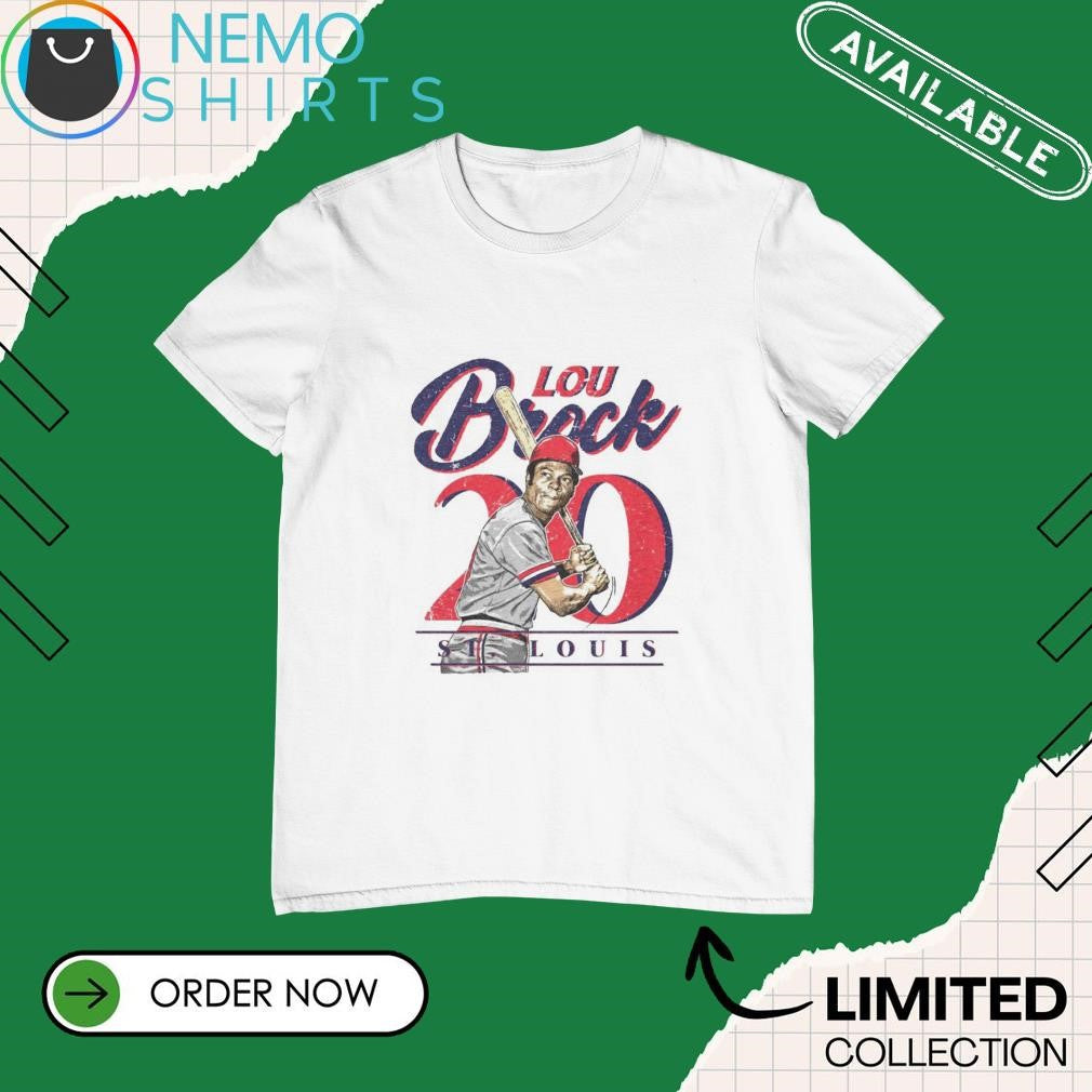 Lou Brock St Louis Cardinals vintage - Adult & Kids T-Shirts, Sweatshirts & Hoodies apparel design preview 1