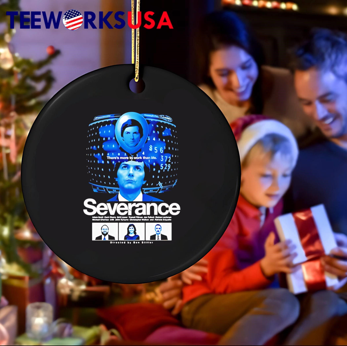 Severance there_s more to work than life - Adult & Kids T-Shirts, Sweatshirts & Hoodies apparel design preview 4