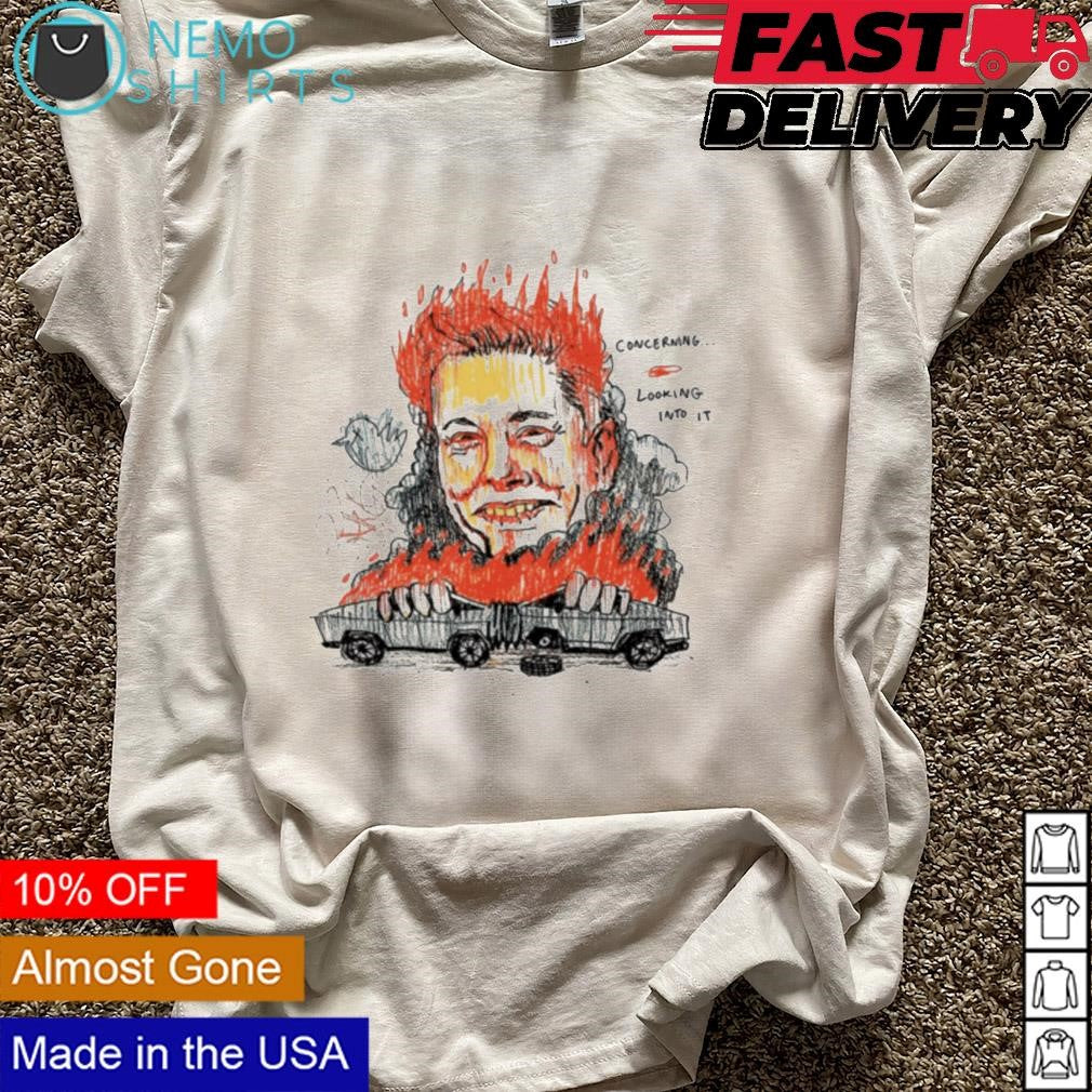 Concerning looking into it Elon Musk - Adult & Kids T-Shirts, Sweatshirts & Hoodies apparel design preview 5