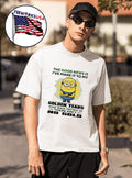 Minion the good news is I've made it to my golden - Adult & Kids T-Shirts, Sweatshirts & Hoodies apparel design preview 1