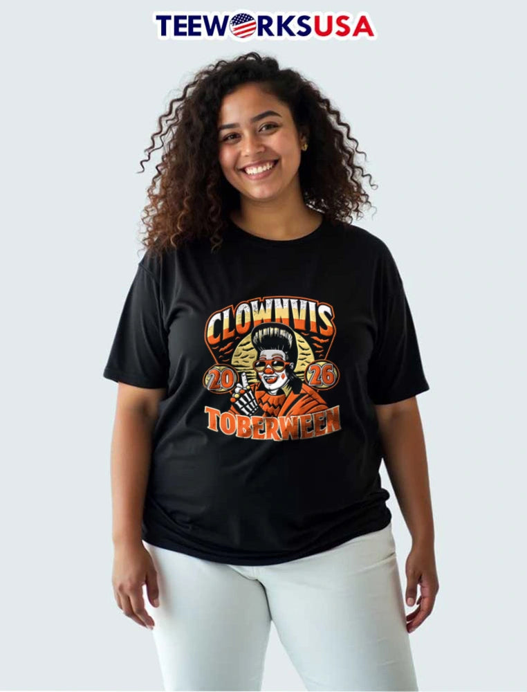 Clownis Toberween Halloween 2026 - Adult & Kids T-Shirts, Sweatshirts & Hoodies apparel design preview 3