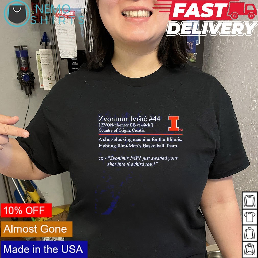 Zvonimir Ivisic definition a shot blocking machine - Adult & Kids T-Shirts, Sweatshirts & Hoodies apparel design preview 3