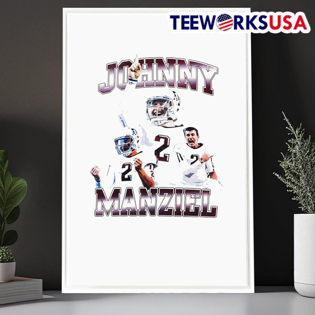 Johnny Manziel football star player - Adult & Kids T-Shirts, Sweatshirts & Hoodies apparel design preview 6