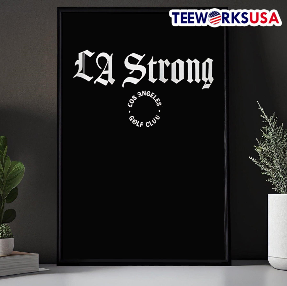 LA Strong Los Angeles Golf Club - Adult & Kids T-Shirts, Sweatshirts & Hoodies apparel design preview 5