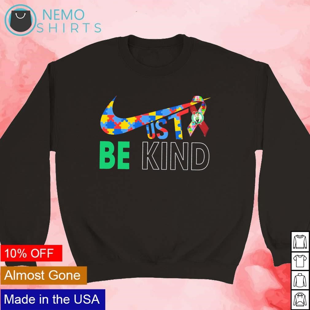 Boston Celtics autism just be kind - Adult & Kids T-Shirts, Sweatshirts & Hoodies apparel design preview 5