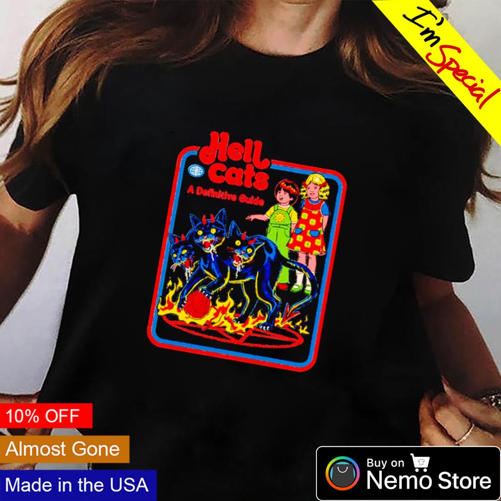 Hell cats a definitive guide - Adult & Kids T-Shirts, Sweatshirts & Hoodies apparel design preview 2