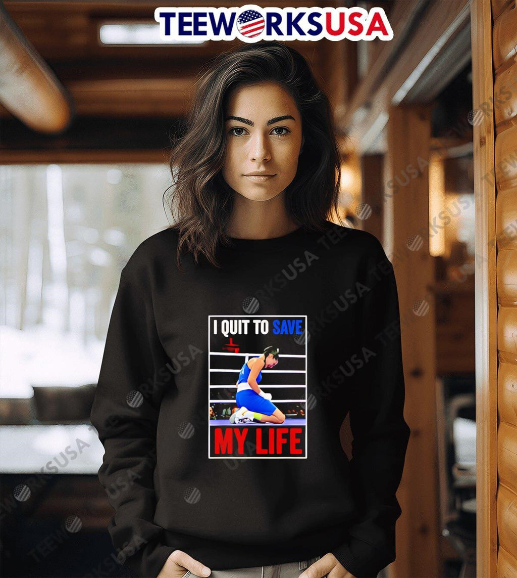 Carini Italian Boxer Women Boxing I Quit To Save My - Adult & Kids T-Shirts, Sweatshirts & Hoodies apparel design preview 6