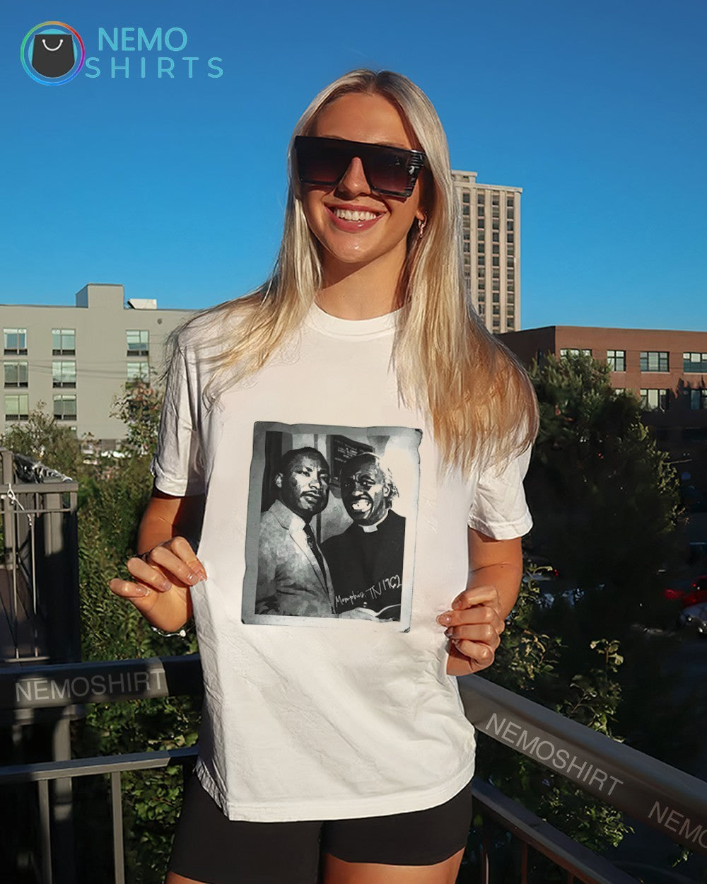 I Met Dr. King Martin Luther Jr. - Adult & Kids T-Shirts, Sweatshirts & Hoodies apparel design preview 4