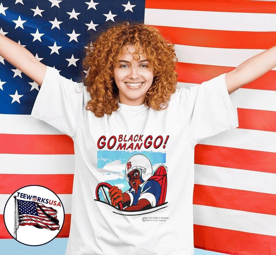 Go black man - Adult & Kids T-Shirts, Sweatshirts & Hoodies apparel design preview 7