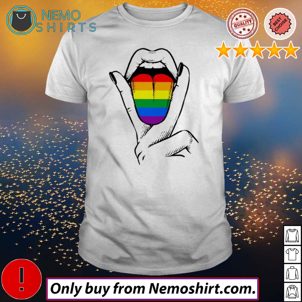 LGBT Pride Lesbian Tongue - Adult & Kids T-Shirts, Sweatshirts & Hoodies apparel design preview 1
