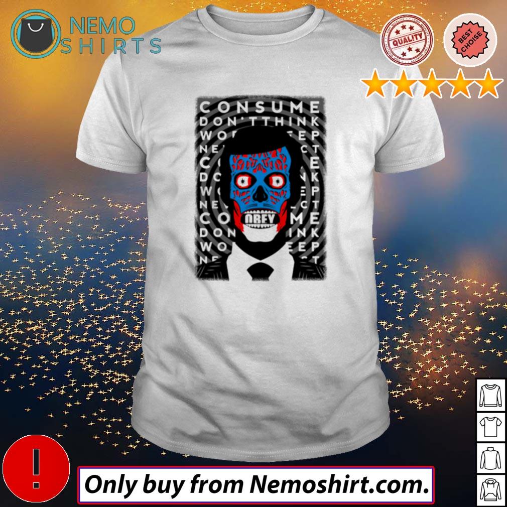 Obey consume don't think - Adult & Kids T-Shirts, Sweatshirts & Hoodies apparel design preview 1