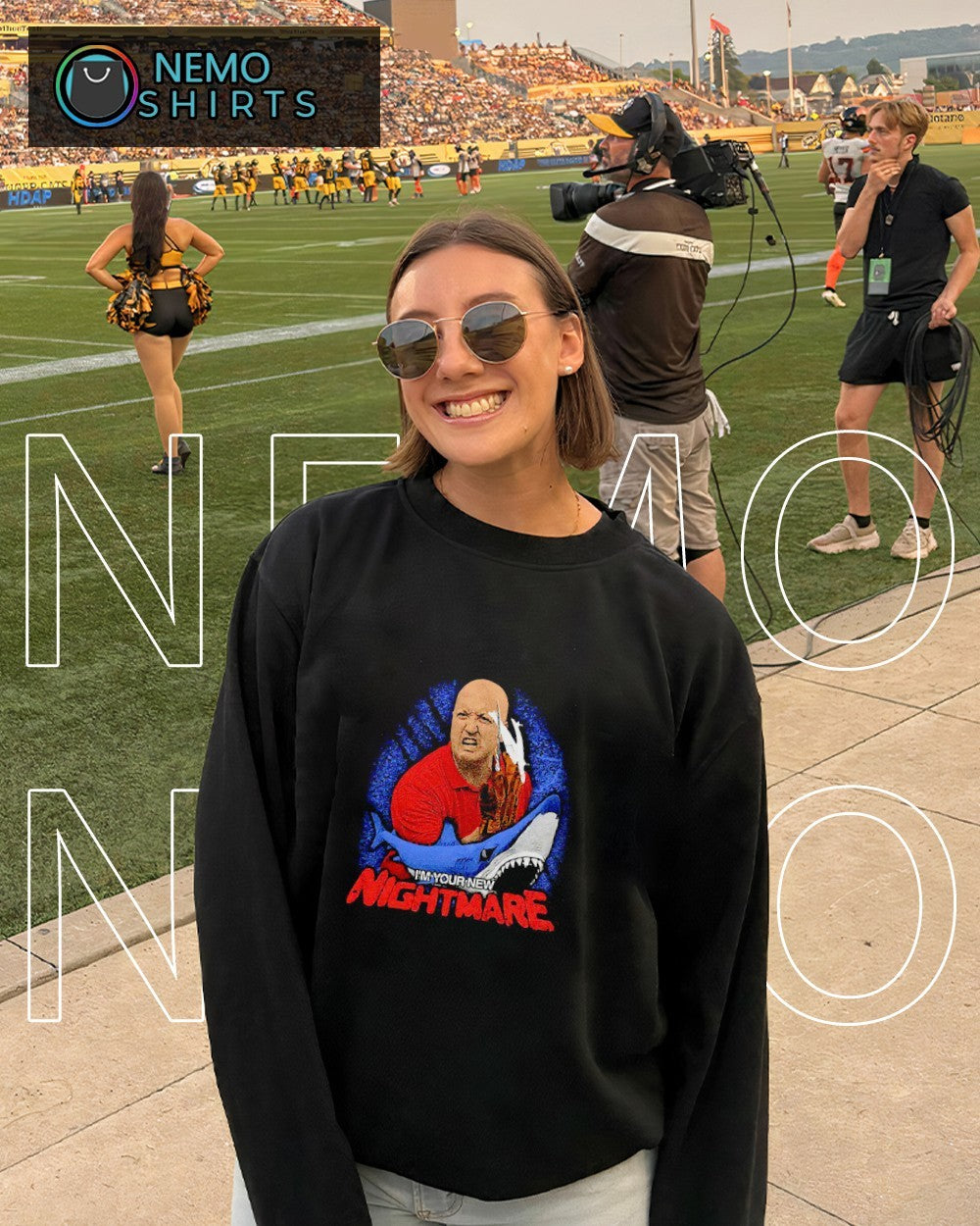 I'm your new nightmare - Adult & Kids T-Shirts, Sweatshirts & Hoodies apparel design preview 6