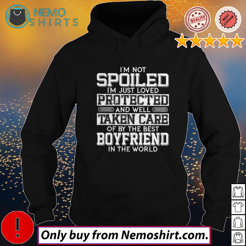 I'm not spoiled just loved protected and well taken - Adult & Kids T-Shirts, Sweatshirts & Hoodies apparel design preview 2