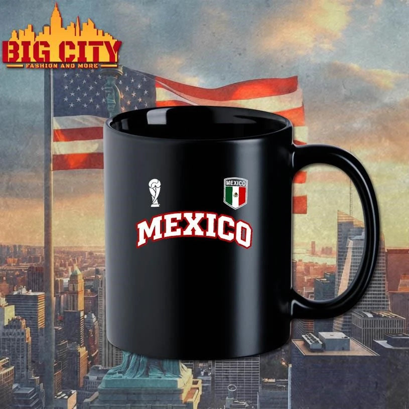 Vintage Mexico 2026 Soccer - Adult & Kids T-Shirts, Sweatshirts & Hoodies apparel design preview 3
