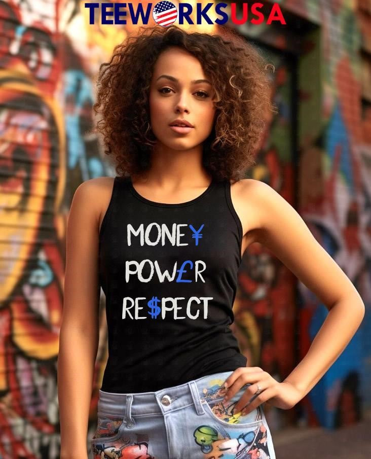 Money Power Respect simple - Adult & Kids T-Shirts, Sweatshirts & Hoodies apparel design preview 7