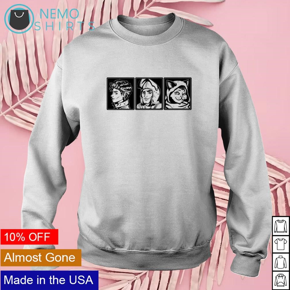 Our three heroes - Adult & Kids T-Shirts, Sweatshirts & Hoodies apparel design preview 3